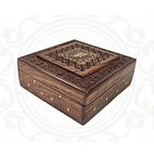 Handmade Wooden Artisan items at Cosmic Cave Booth 