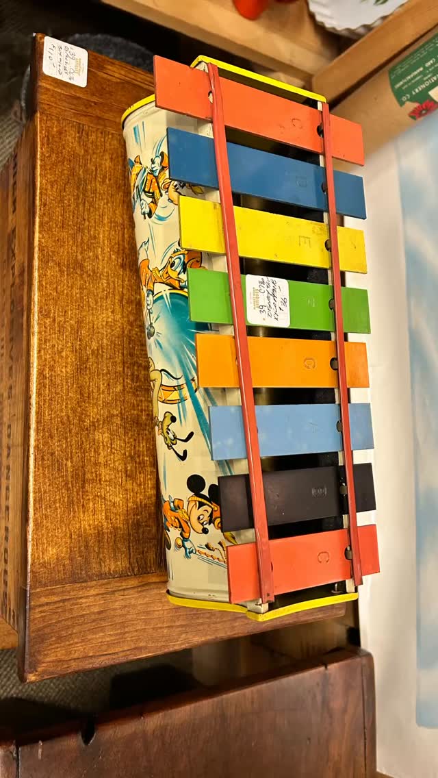 X is for… xylophones, Xbox games, and X shaped collectibles!
This week, we’re exploring the exciting letter X with treasures that are a little unusual and a lot of fun.

From X-stitch to vintage xylophones, these X finds are perfect for collectors and curiosity-seekers alike.
⠀
🎶 Stop by and see which X catches your eye!

#stjacobsmarket #vintagevibes #retro #antiquemarket #nostalgia #shoplocalontario #alphabetfinds