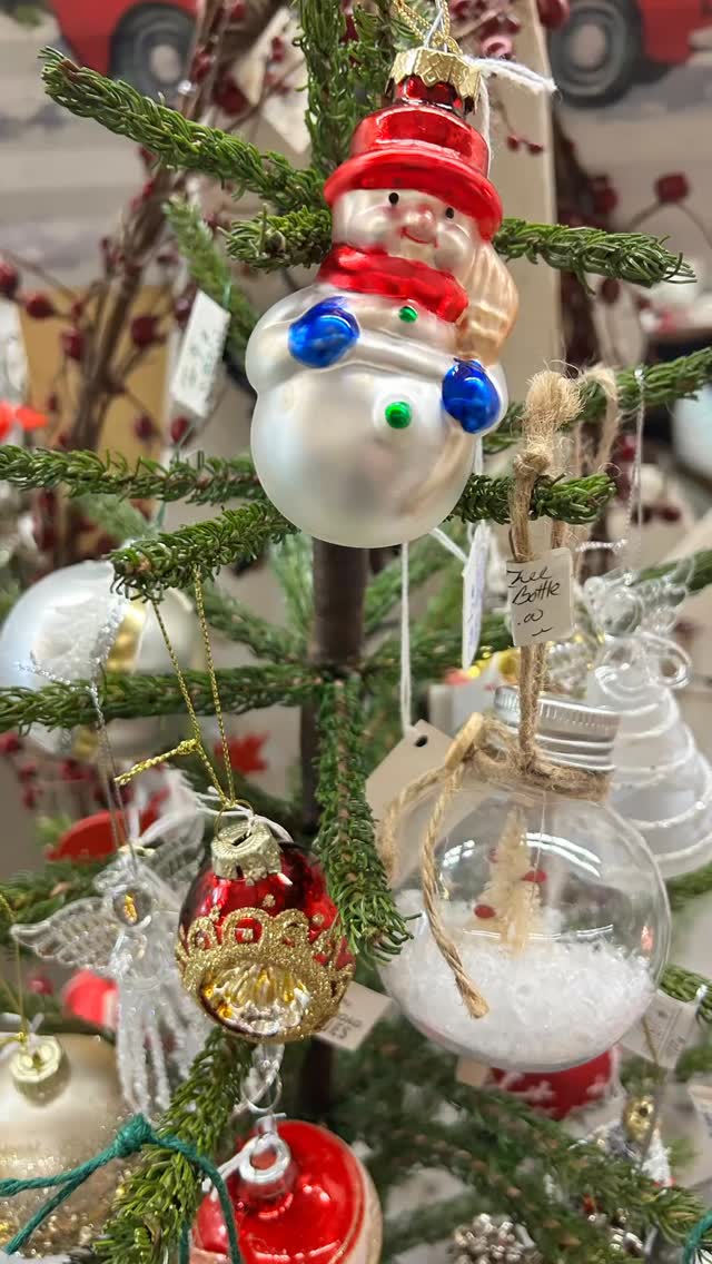 Add a little sparkle to your tree this season ✨ From glass beauties to whimsical vintage finds, our ornament shelves are full of charm. Perfect for collectors — or anyone wanting a touch of nostalgia.

#stjacobsmarket #vintagevibes #retro #antiquemarket #nostalgia #shoplocalontario #vintageornaments #holidaysparkle