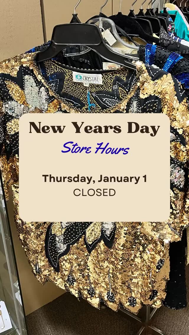 Happy New Year!! 🥳 

As a reminder, we are closed today. We will be open for our regular store hours starting January 2nd.

#stjacobsmarket #vintagevibes #retro #antiquemarket #nostalgia #shoplocalontario #newyears #holidayhours