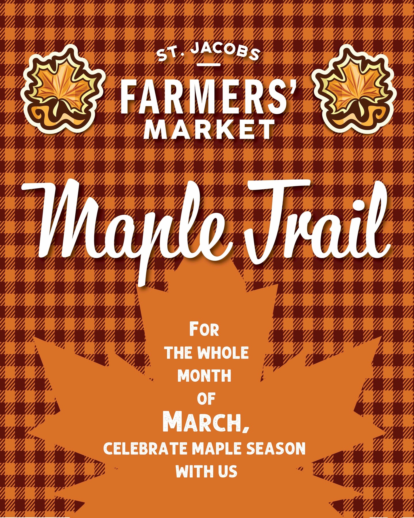 March just got a whole lot sweeter. 🍁
The Maple Trail is on all month long — and yes, it’s basically a love letter to maple in every form imaginable. Think maple-glazed, maple-drizzled, maple-stuffed, maple-everything.
Grab a map, follow the trail, visit all our participating vendors , buy some treats, and taste your way through the Market one sticky (in the best way) stop at a time. March plans? Sorted. 🍁
For more info, comment MAPLETRAIL and we’ll send you the details. 🍁