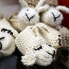 Cute animal slippers from Canadian Alpaca Products 