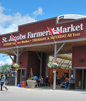 St. Jacobs Farmers' Market tent building