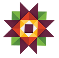 Quilt Sticker to collect at St. Jacobs Farmers Market