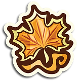 Maple Leaf Sticker