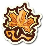 Maple Leaf Sticker